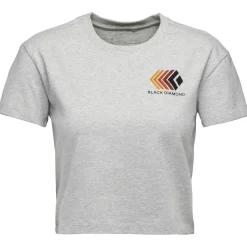 Black Diamond T-Shirts|Shirts, Hemden & Longsleeves-- Women's Faded Crop S/S Tee - T-Shirt