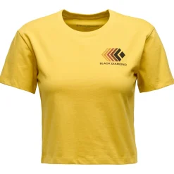 Black Diamond T-Shirts|Shirts, Hemden & Longsleeves-- Women's Faded Crop S/S Tee - T-Shirt