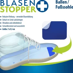 Blasenstopper - Rechtecke für Ballen/Ferse