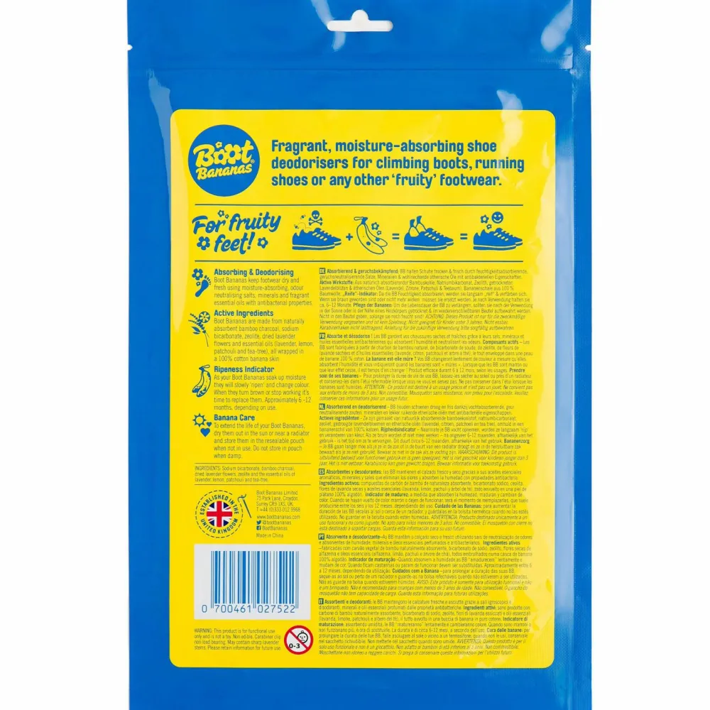 Boot Bananas - - Schuherfrischer - Schuhpflege Yellow Clearance