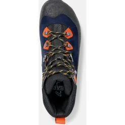 Bu00e4r Wanderschuhe|Trekkingschuhe-Bär - Bergkomfort WP - Wanderschuhe Dunkelblau / Orange