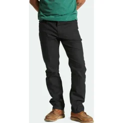 Brixton Alltagsbekleidung|Hosen-- Builders 5 Pocket Pant - Freizeithose Black