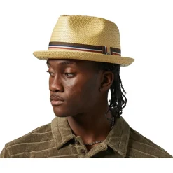 Brixton - Castor Fedora - Hut Tan Sale