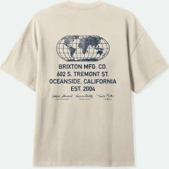 Brixton - Globe HW Relaxed Tee - T-Shirt Clearance