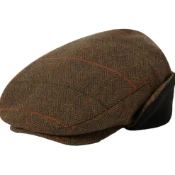 Brixton Caps|Kopfbedeckungen-- Hooligan Earflap Snap Cap - Cap Bronze / Black / Red