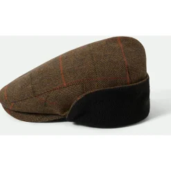 Brixton Caps|Kopfbedeckungen-- Hooligan Earflap Snap Cap - Cap Bronze / Black / Red