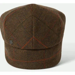Brixton Caps|Kopfbedeckungen-- Hooligan Earflap Snap Cap - Cap Bronze / Black / Red