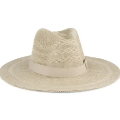 Brixton - Women's Lyons Knit Pattern Packable Hat - Hut Light Tan / Light Tan New
