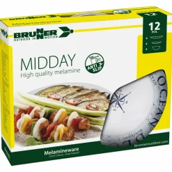 Brunner Outdoor-Küche|Töpfe & Geschirr-- Midday - Geschirr-Set