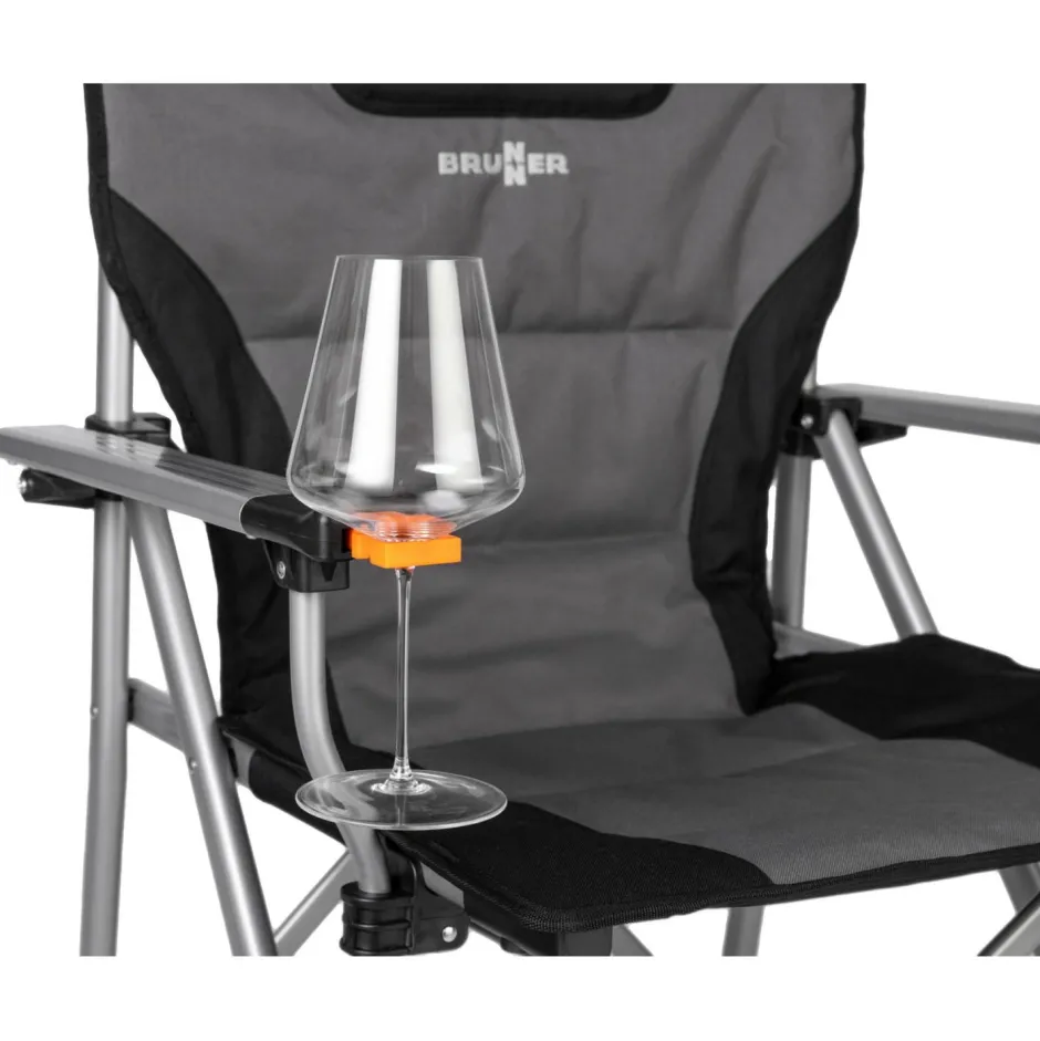 Brunner Campingstühle|Campingstühle-- Raptor Jackofall - Campingstuhl Schwarz / Grau