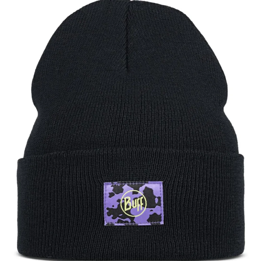 Buff - Kid's Knitted Beanie Bery - Mütze