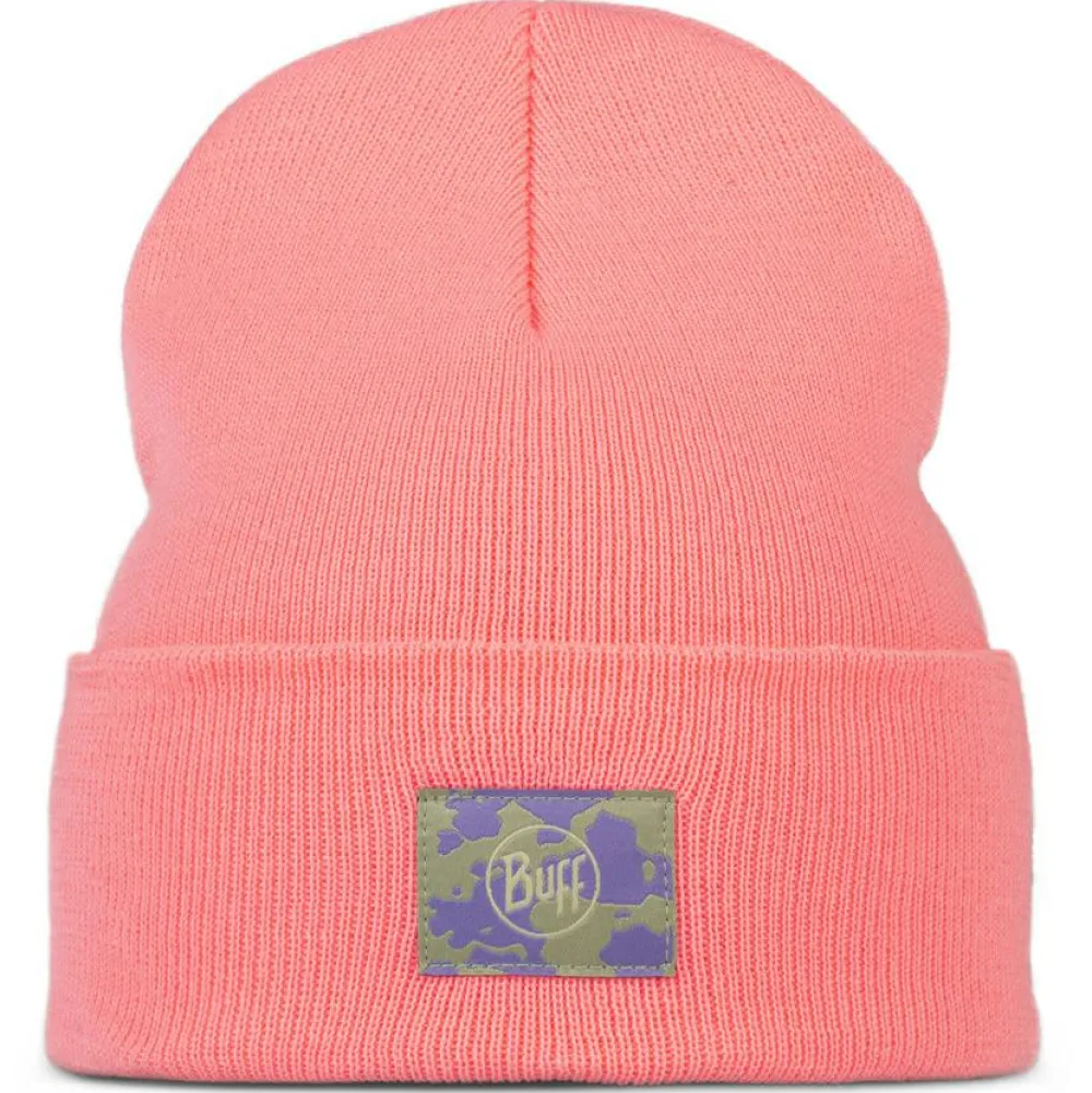 Buff - Kid's Knitted Beanie Bery - Mütze