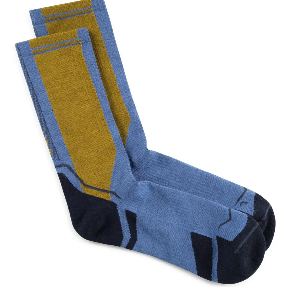 Buff - Merino Lightweight Crew Sock LWC4 - Merinosocken Blue Sale