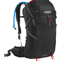Camelbak Wanderrucksäcke|Wanderrucksäcke-- Fourteener 32 - Trinkrucksack Black / Red Poppy