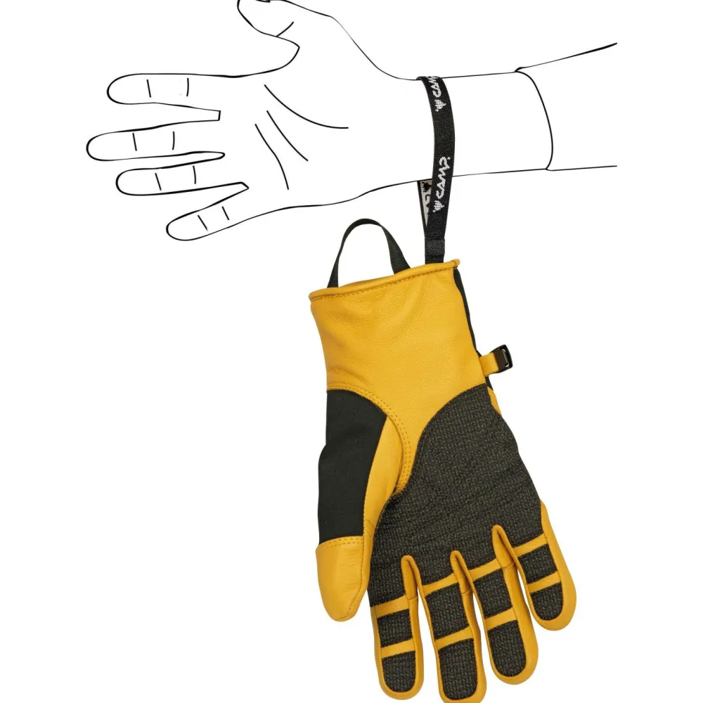 C.A.M.P. - Geko Grip - Handschuhe Black / Yellow Sale