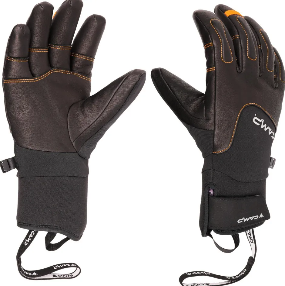 C.A.M.P. Hochtourenbekleidung|Kletterbekleidung-- Geko Guide - Handschuhe Black / Orange II