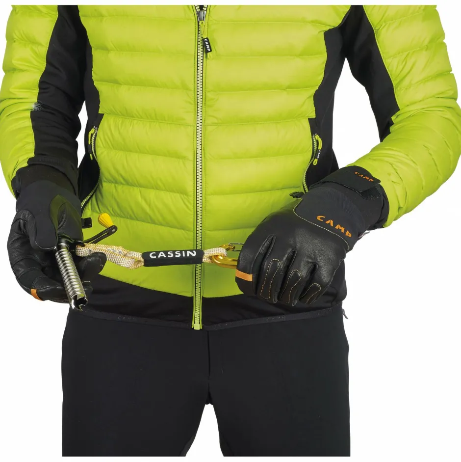 C.A.M.P. Hochtourenbekleidung|Kletterbekleidung-- Geko Guide - Handschuhe Black / Orange II
