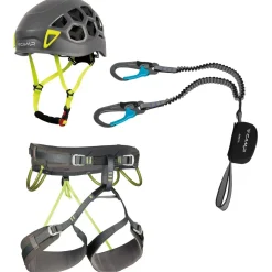 C.A.M.P. - Kit Ferrata Kinetic Rewind Pro Energy - Kletterset Grey Clearance