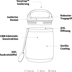 Campo Libre - Lotta 400 ml - Essensaufbewahrung
