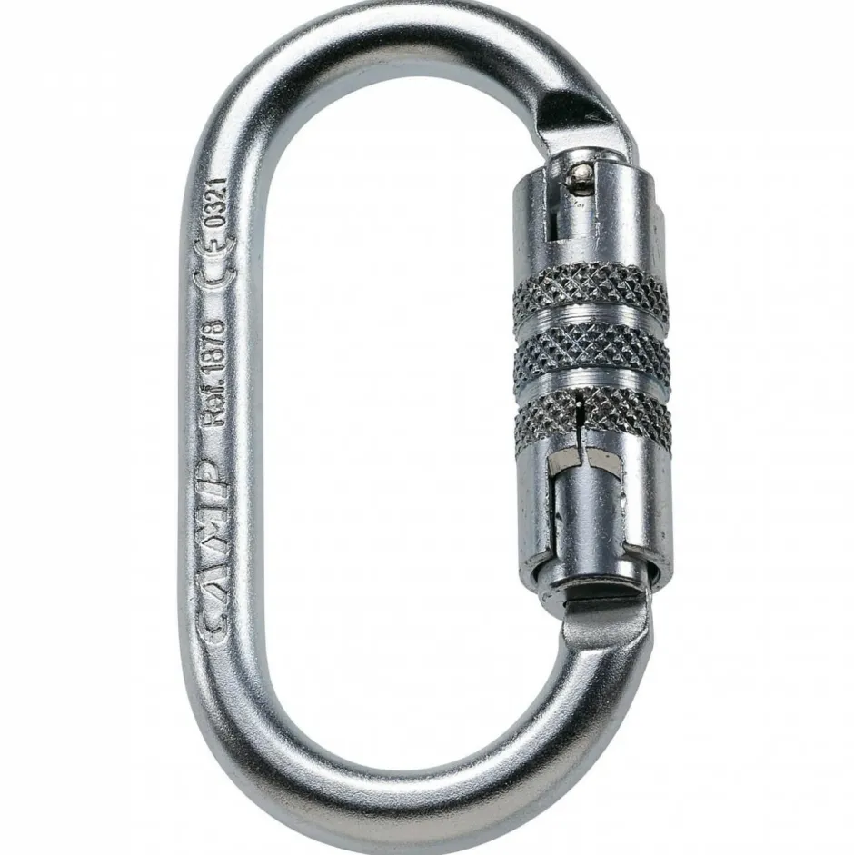 C.A.M.P. - Oval Pro 2 Lock - Stahlkarabiner