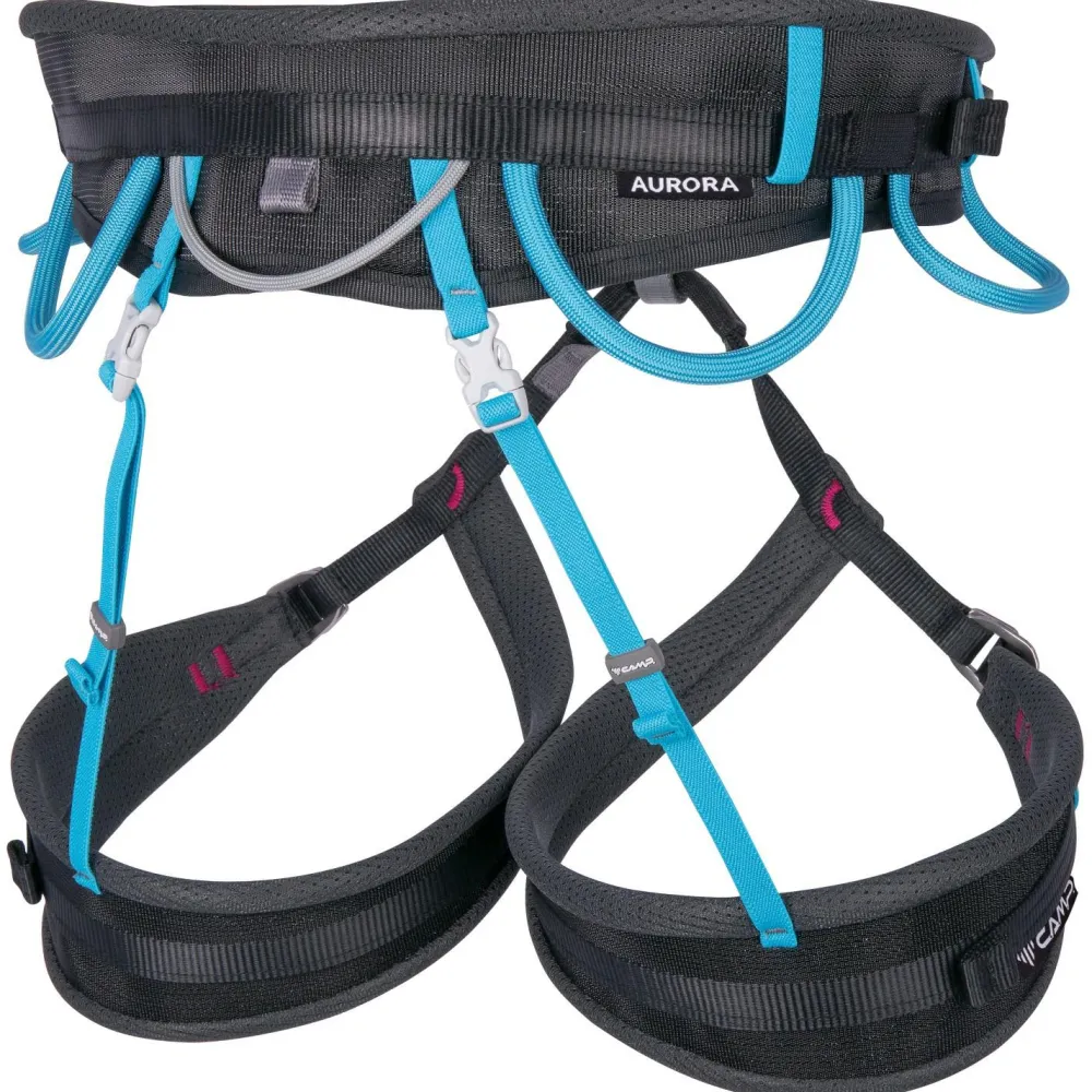 C.A.M.P. - Women's Aurora - Klettergurt Black / Light Blue Online