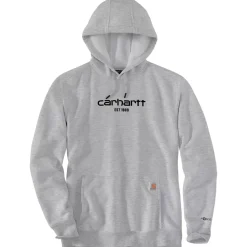 Carhartt - Force Graphic Sweatshirt - Hoodie Asphalt Heather Online