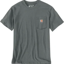 Carhartt Alltagsbekleidung|T-Shirts-- Irvine Relaxed Truck - T-Shirt Weathered Ash Heather