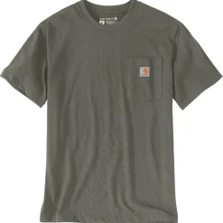 Carhartt Alltagsbekleidung|T-Shirts-- K87 Pocket S/S - T-Shirt Dusty Olive