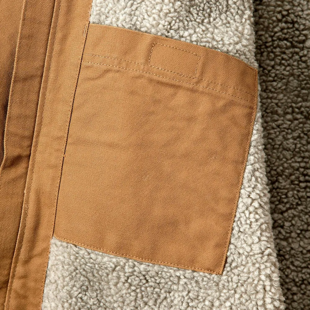 Carhartt - Washed Duck Sherpa Lined Jacket - Freizeitjacke Hot