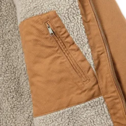 Carhartt - Washed Duck Sherpa Lined Jacket - Freizeitjacke Hot