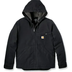 Carhartt - Washed Duck Sherpa Lined Jacket - Freizeitjacke Hot
