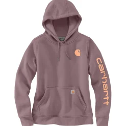 Carhartt Alltagsbekleidung|Pullover & Hoodies-- Women's Clarksburg Logo Sleeve Sweatshirt - Hoodie