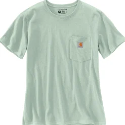 - Woen' ooe Fit Heavyweight / Pocket Cotton - T-hirt < Carhartt Outlet