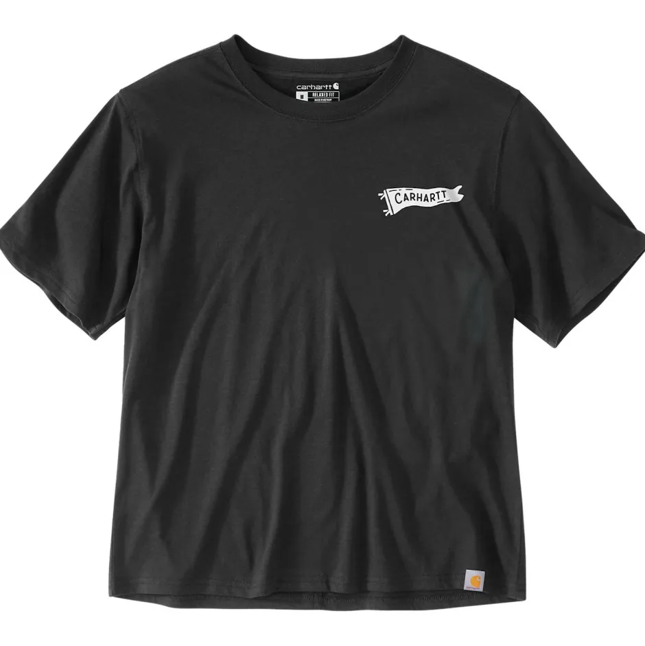 Carhartt - Woen' Tence Fiber erie ooe Pennant Fag - T-hirt