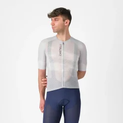Castelli - Climber's A/C Jersey - Radtrikot Silver Gray / Smoky Gray Outlet