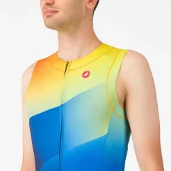 Castelli Fahrradbekleidung-- Free Sanremo Tri Suit Sleeveless - Radeinteiler