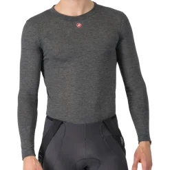 Castelli - Medio Base Layer L/S - Radunterhemd Melange Grey Best