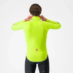 Castelli - Ultra Rain Cape - Fahrradjacke Electric Lime / Silver Reflex Sale
