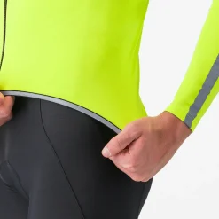 Castelli - Ultra Rain Cape - Fahrradjacke Electric Lime / Silver Reflex Sale