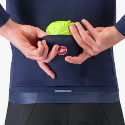 Castelli - Ultra Rain Cape - Fahrradjacke Electric Lime / Silver Reflex Sale