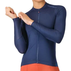 Castelli - Woen' Epreo 2 ong eeve Jerey - Radtrikot