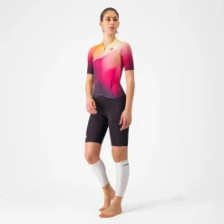 Castelli - Women's Free Sanremo Tri Suit S/S - Radeinteiler Hot