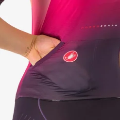 Castelli - Women's Free Sanremo Tri Suit S/S - Radeinteiler Hot