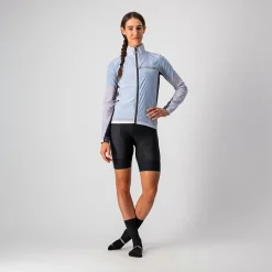 Castelli Fahrradbekleidung|Fahrradjacken-- Women's Squadra Stretch Jacket - Fahrradjacke Light Black / Dark Grey