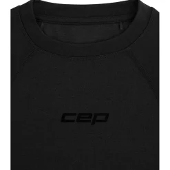 CEP Skibekleidung|Merinounterwäsche-- Women's Core Run Merino Base Layer L/S - Merinounterwäsche Black