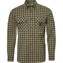 Chevalier Shirts, Hemden & Longsleeves|Wanderbekleidung-- Creek Shooting Fit Coolmax Shirt - Hemd Mink Brown Checked