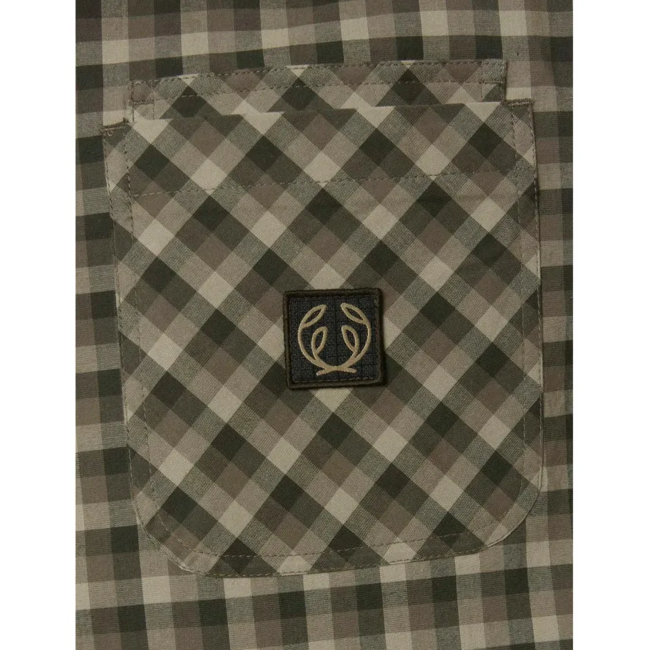 Chevalier Shirts, Hemden & Longsleeves|Wanderbekleidung-- Creek Shooting Fit Coolmax Shirt - Hemd Mink Brown Checked