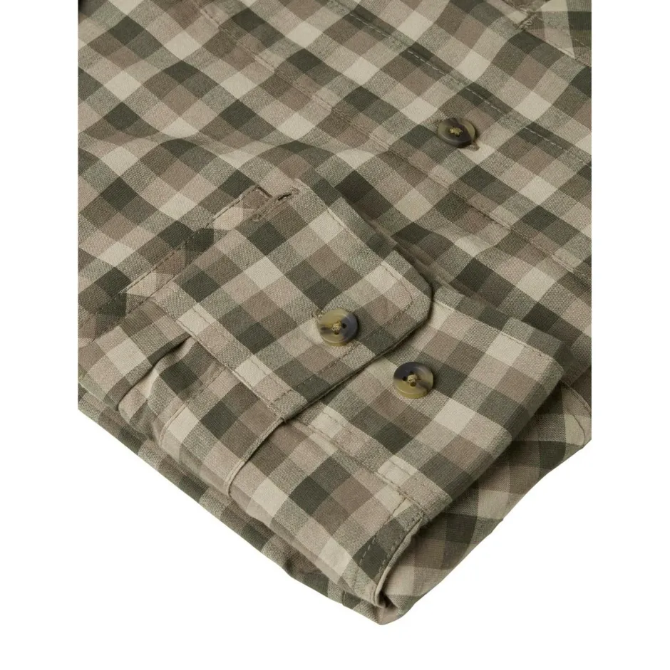 Chevalier Shirts, Hemden & Longsleeves|Wanderbekleidung-- Creek Shooting Fit Coolmax Shirt - Hemd Mink Brown Checked