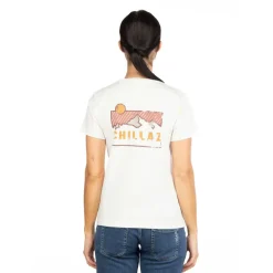 - Women's Iseo Mountain Logo T-Shirt - T-Shirt < Chillaz Sale