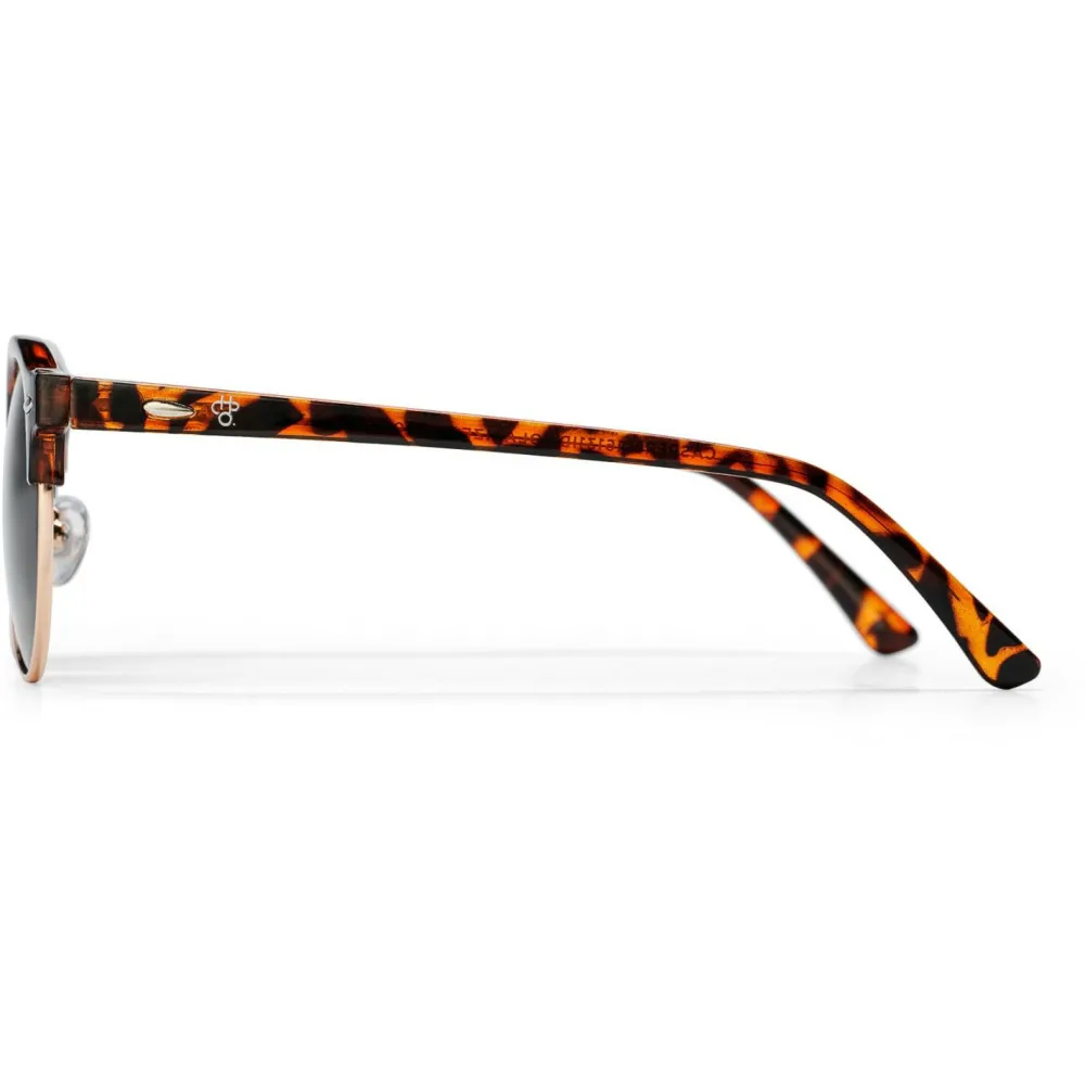 CHPO - Casper II Cat. 3 VLT 18% - Sonnenbrille Turtle Brown / Blue Mirror Outlet